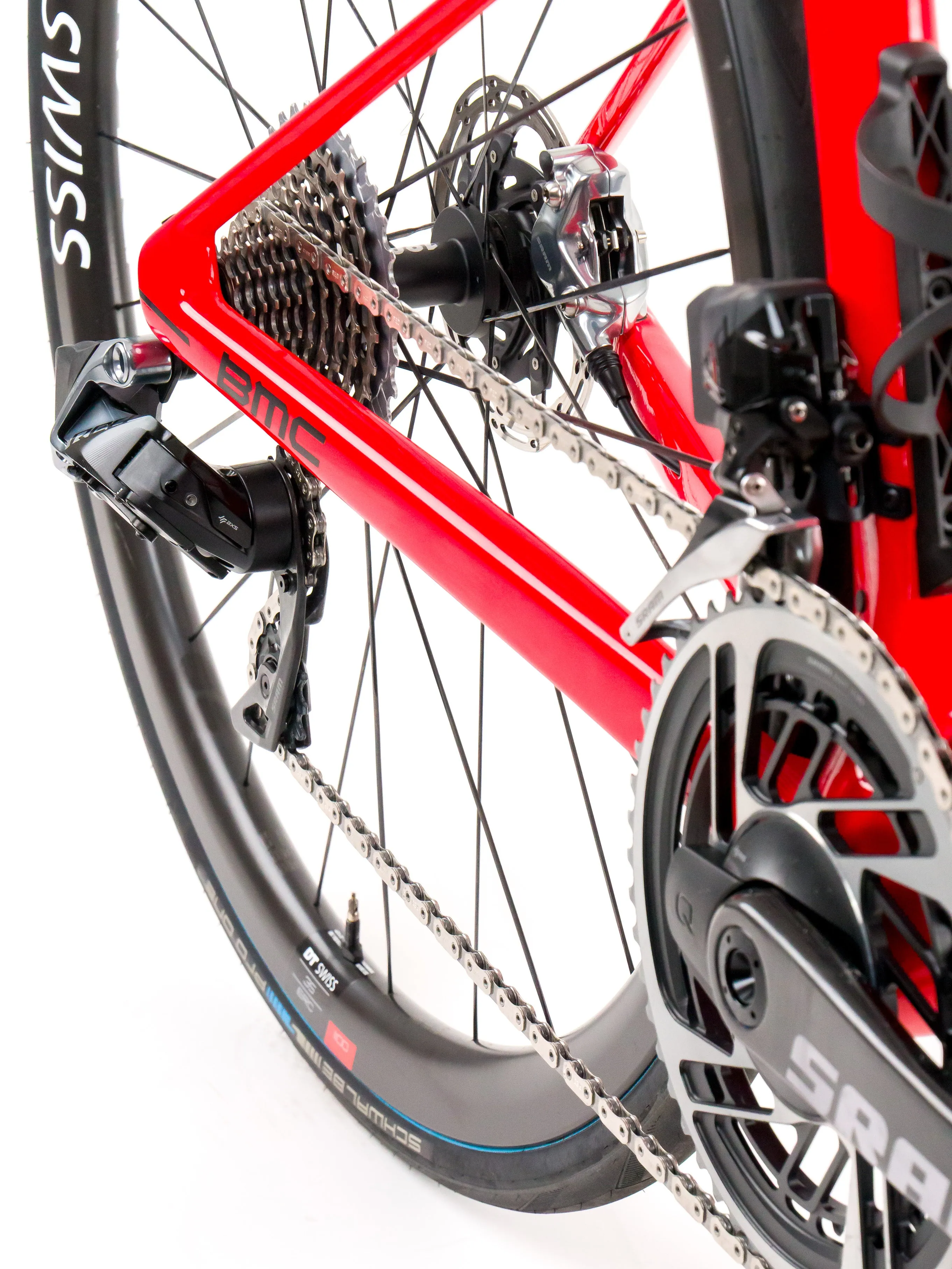 BMC Teammachine SLR01  2023 Team Tudor Pro Cycling  size 51 Sram Red eTap AXS 2x12sp