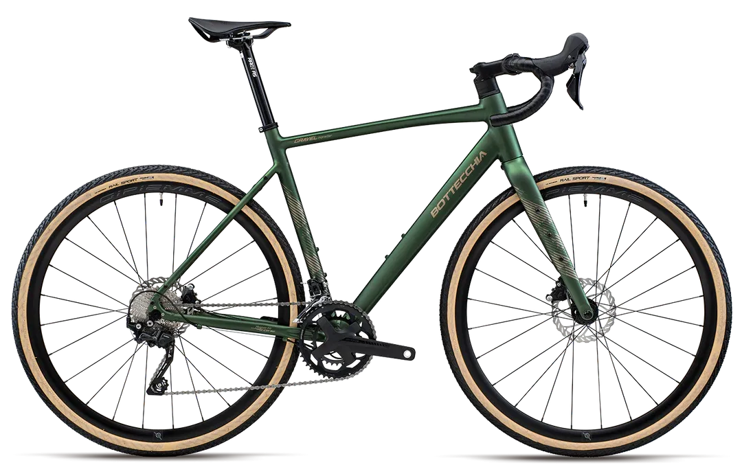 Bottecchia 47AM Gravel Monster 2025 - Sram Apex Mix 1x11sp - GPM 825/3 alu TLR 30/23
