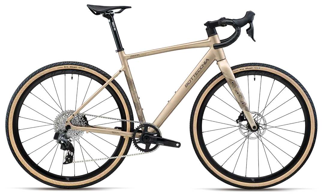 Bottecchia 47AM Gravel Monster 2025 - Sram Apex Mix 1x11sp - GPM 825/3 alu TLR 30/23
