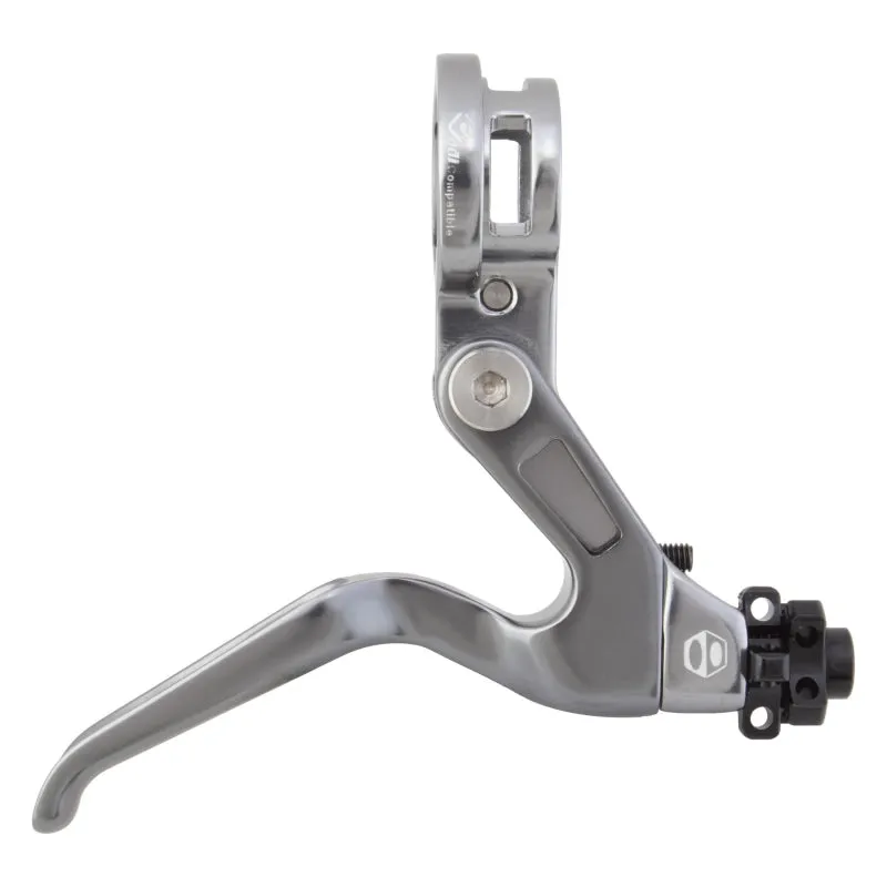 Box One Genius Brake Lever Gun Metal Right Long Linear Pull