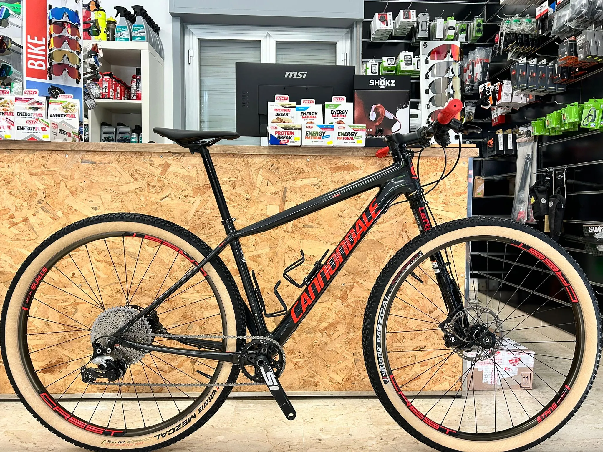 Cannondale F-Si Carbon 3 2018 - Shimano XT 1x11sp - Stans Crest MK3
