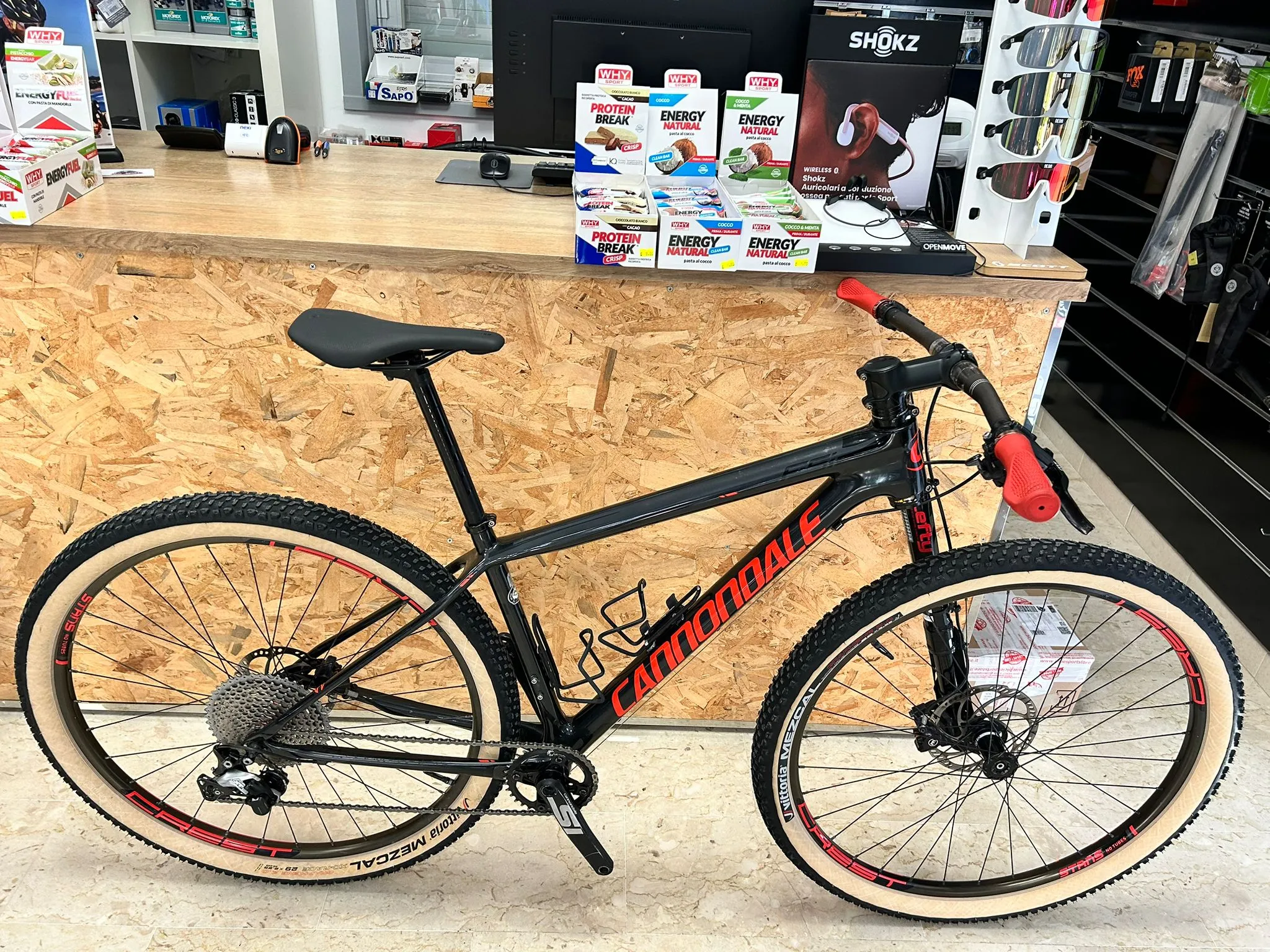 Cannondale F-Si Carbon 3 2018 - Shimano XT 1x11sp - Stans Crest MK3