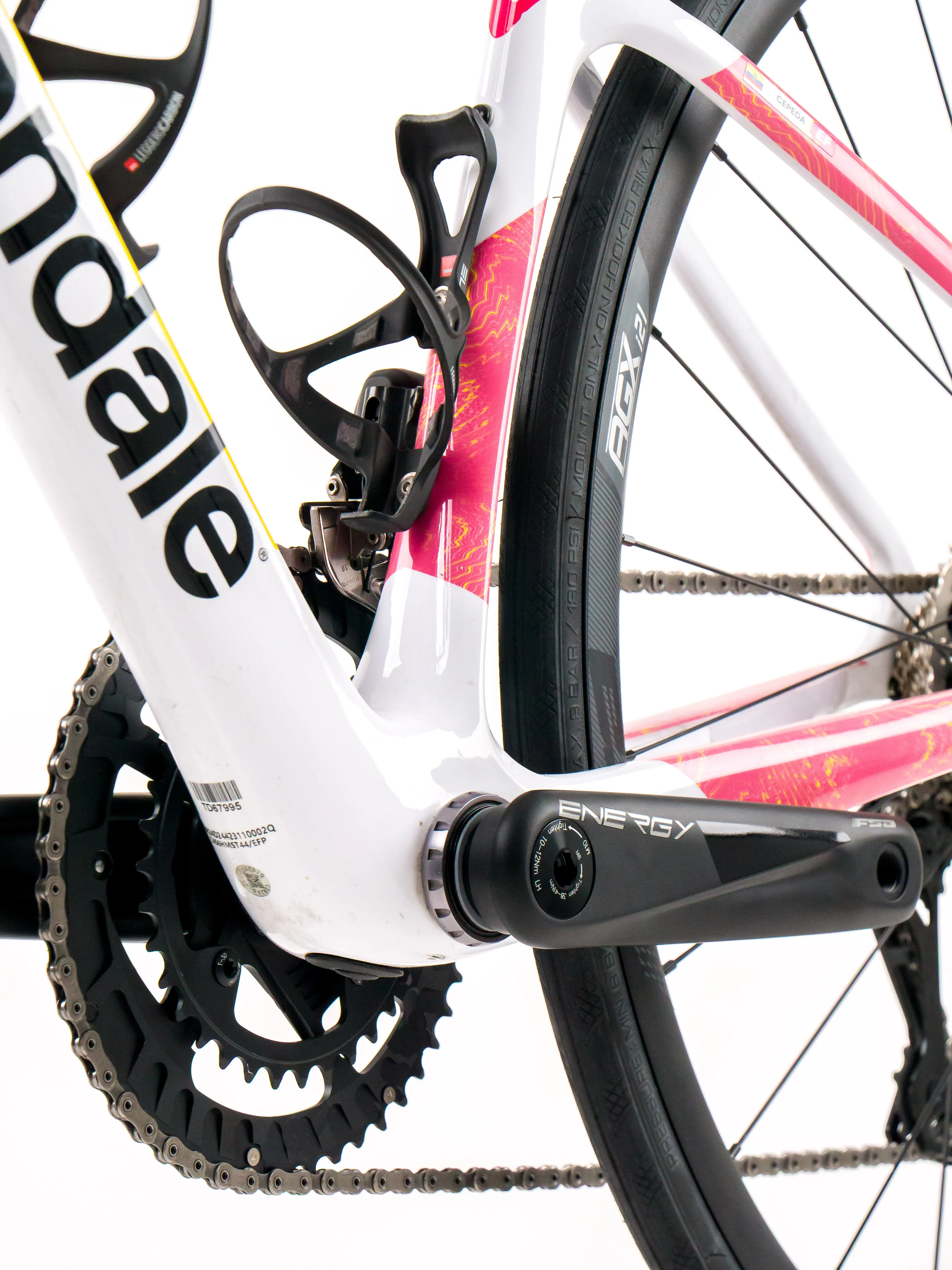 Cannondale SuperSix EVO LAB71 2024 Team EF Pro Cycling Team Cepeda size 44 Shimano Dura-Ace R9270 Di2 2x12sp