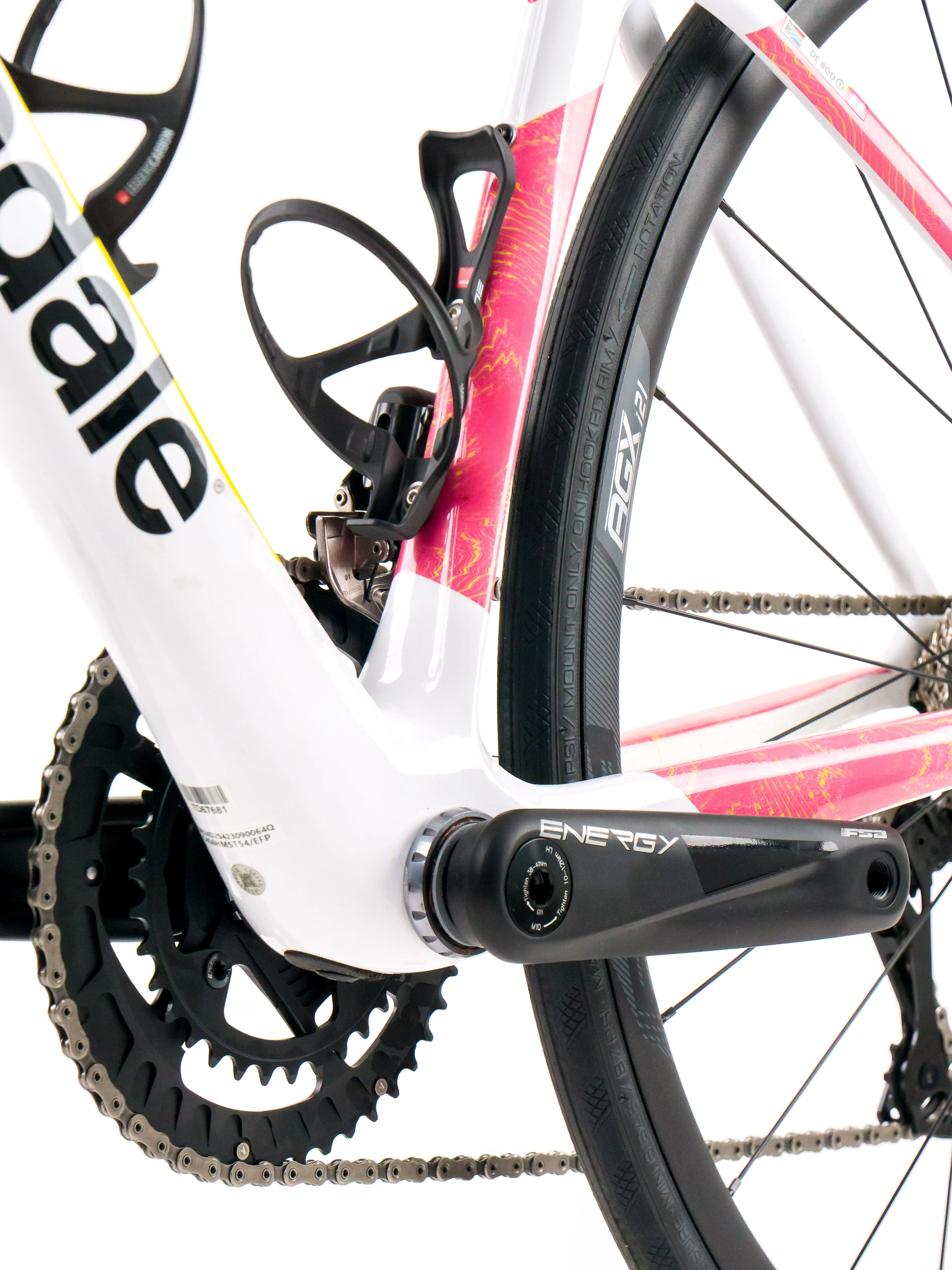 Cannondale SuperSix EVO LAB71 2024 Team EF Pro Cycling Team De Bod size 54 Shimano Dura-Ace R9270 Di2 2x12sp