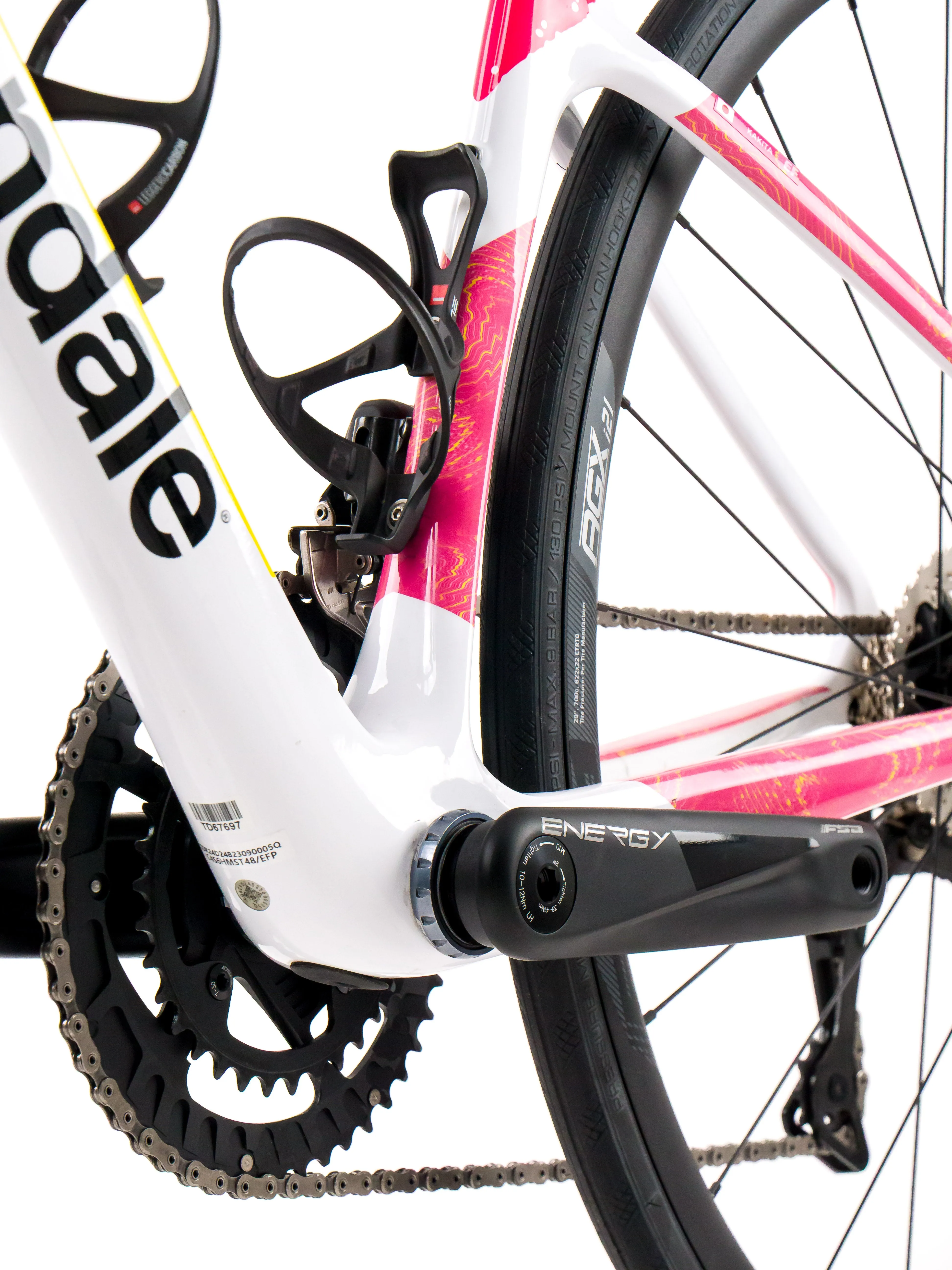 Cannondale SuperSix EVO LAB71 2024 Team EF Pro Cycling Team Kakita size 48 Shimano Dura-Ace R9270 Di2 2x12sp
