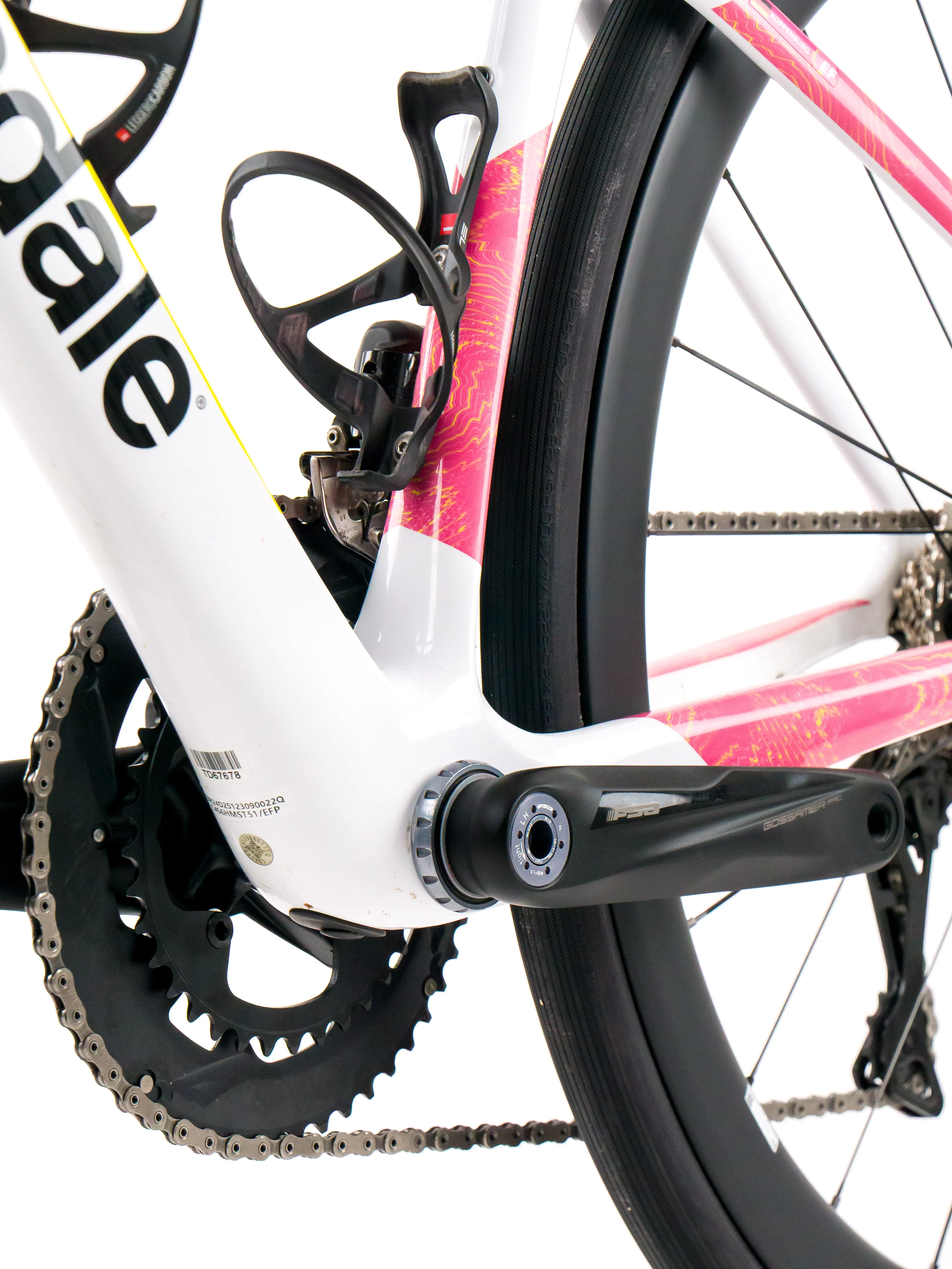 Cannondale SuperSix EVO LAB71 2024 Team EF Pro Cycling Team Koppenburg size 51 Shimano Dura-Ace R9270 Di2 2x12sp