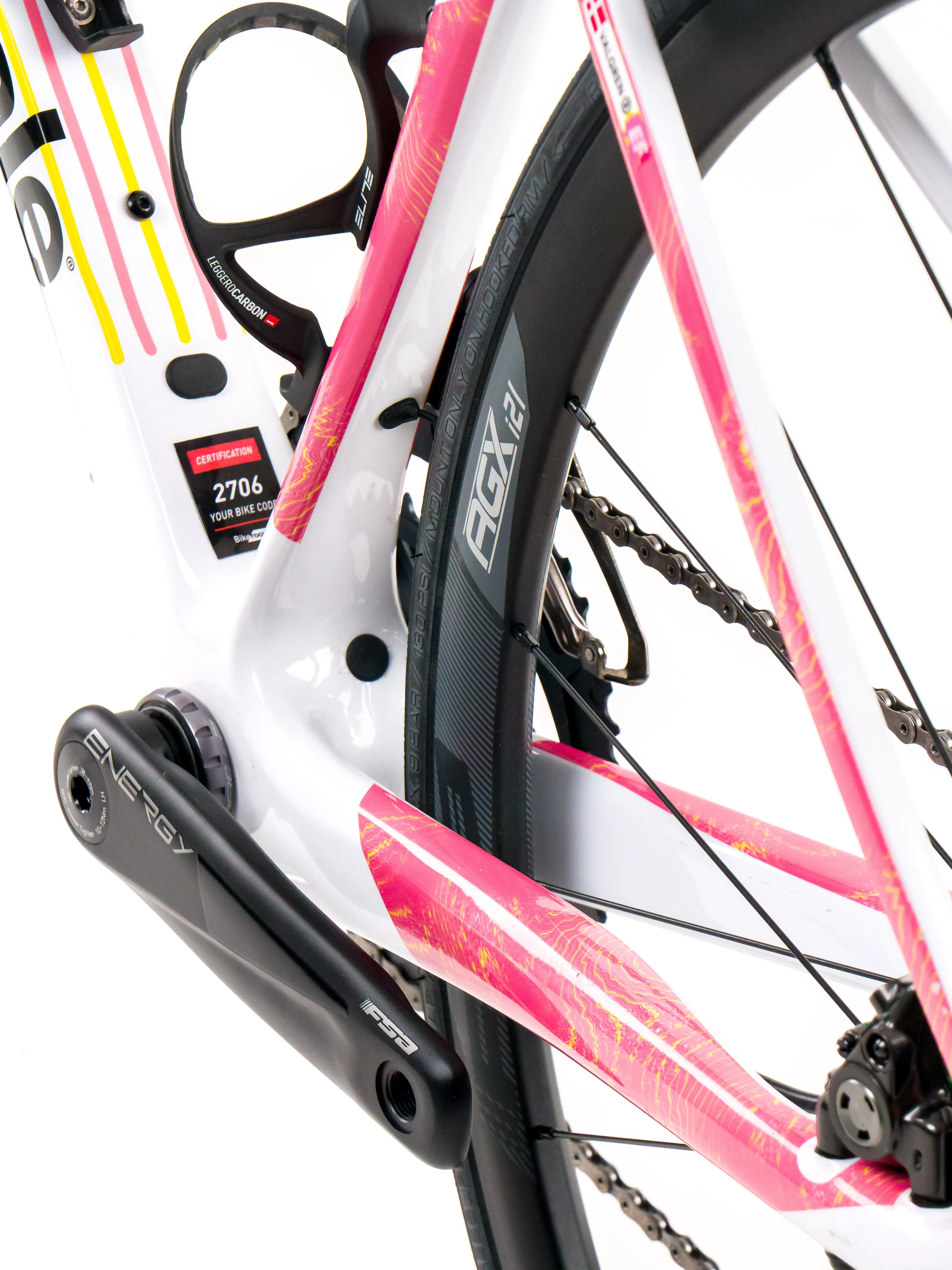 Cannondale SuperSix EVO LAB71 2024 Team EF Pro Cycling Team Valgren 2 size 54 Shimano Dura-Ace R9270 Di2 2x12sp