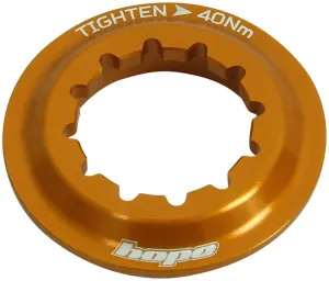 Center Lock Disc Lockring - Orange