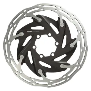 CenterLine XR Disc Brake Rotor - 160mm 6-Bolt Silver/Black