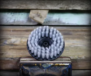 Chemical Guys Grey Light Duty Carpet Brush with Drill Attachment