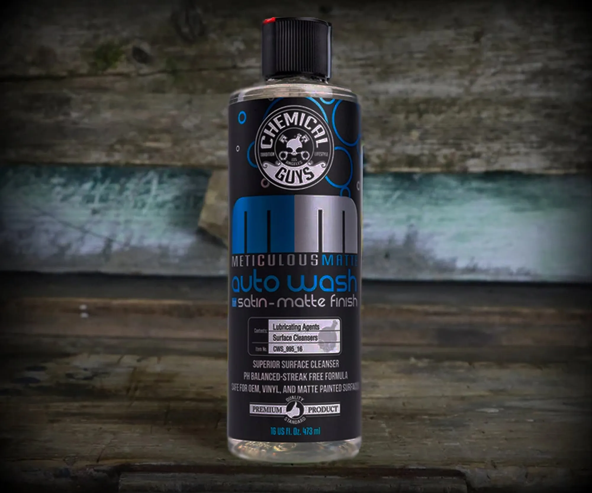 Chemical Guys Meticulous Matte Auto Wash for Satin Finish & Matte Finish Paint