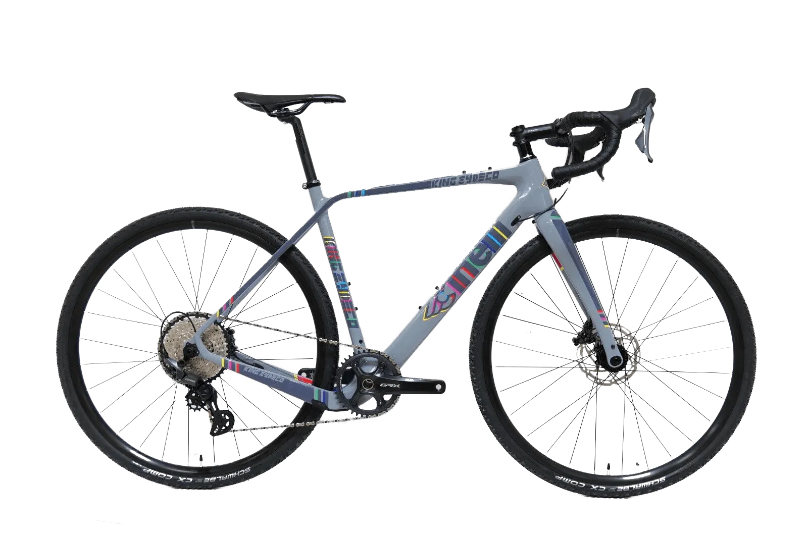 Cinelli King Zydeco 2024 - Shimano GRX 1x12sp - Fulcrum Rapid Red 500