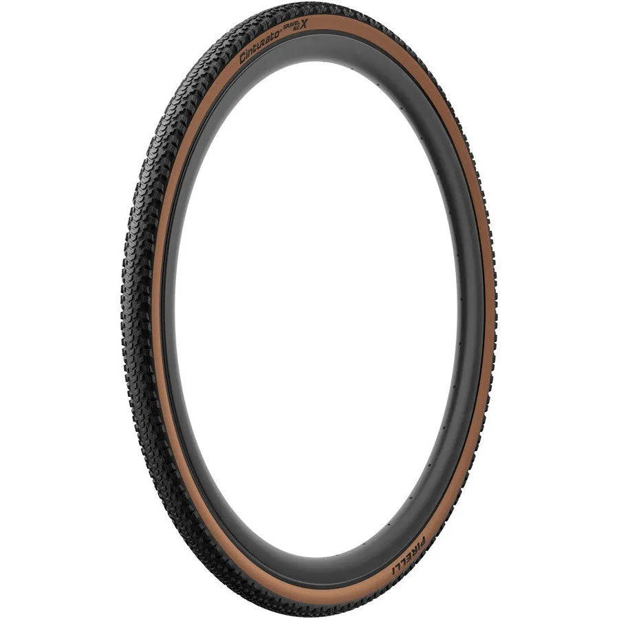 Cinturato Gravel RCX TLR Tire - 700 x 35 Tubeless Folding Tan