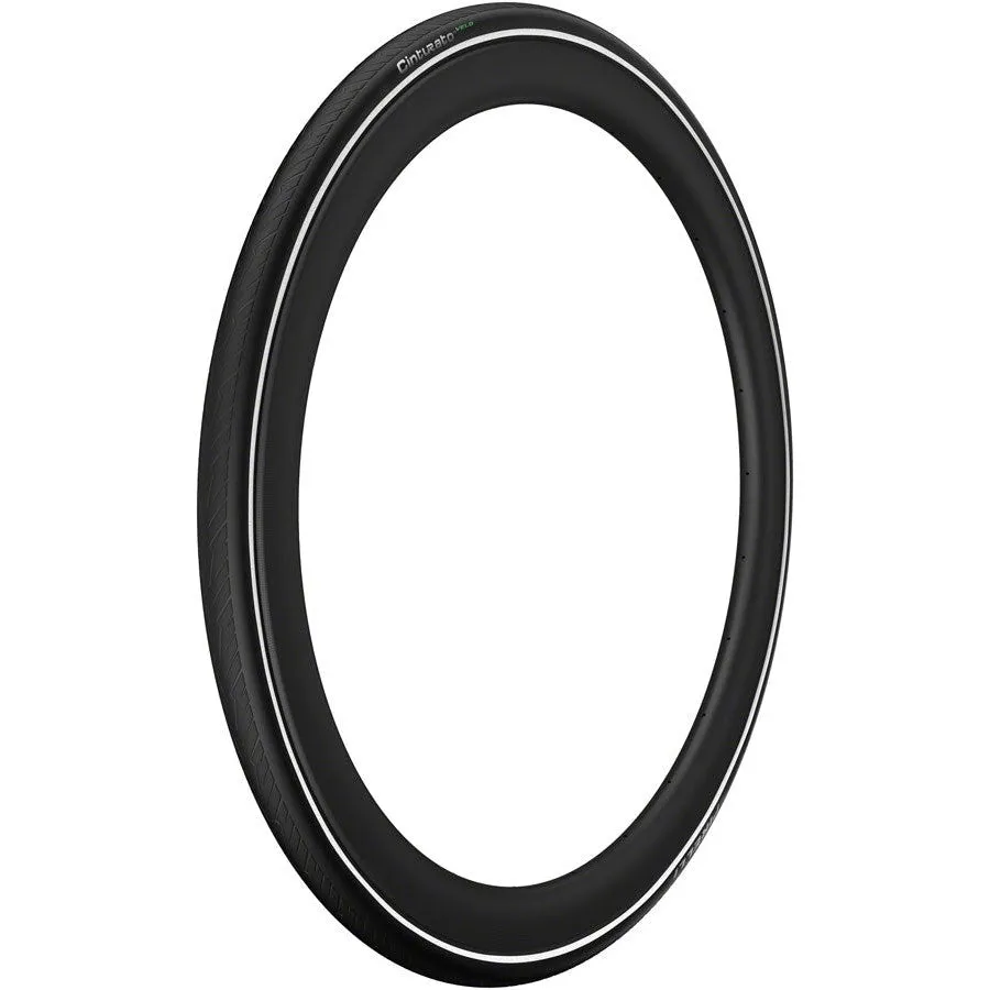 Cinturato Velo TLR Road Bike Tire - 700 x 28, Tubeless, Black, Reflective