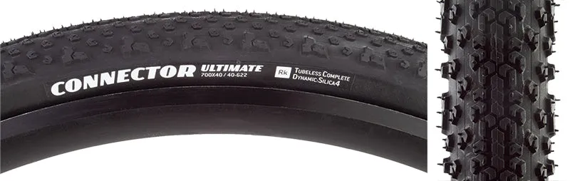 Connector Ultimate Tubeless Tire 700 x 40c Black