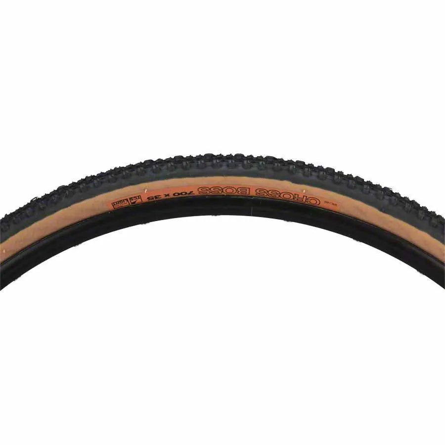 Cross Boss TCS Light Fast Rolling Bike Tire: 700 x 35, Folding Bead