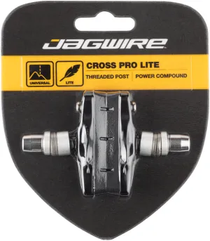 Cross Pro Brake Pads Threaded Post Black