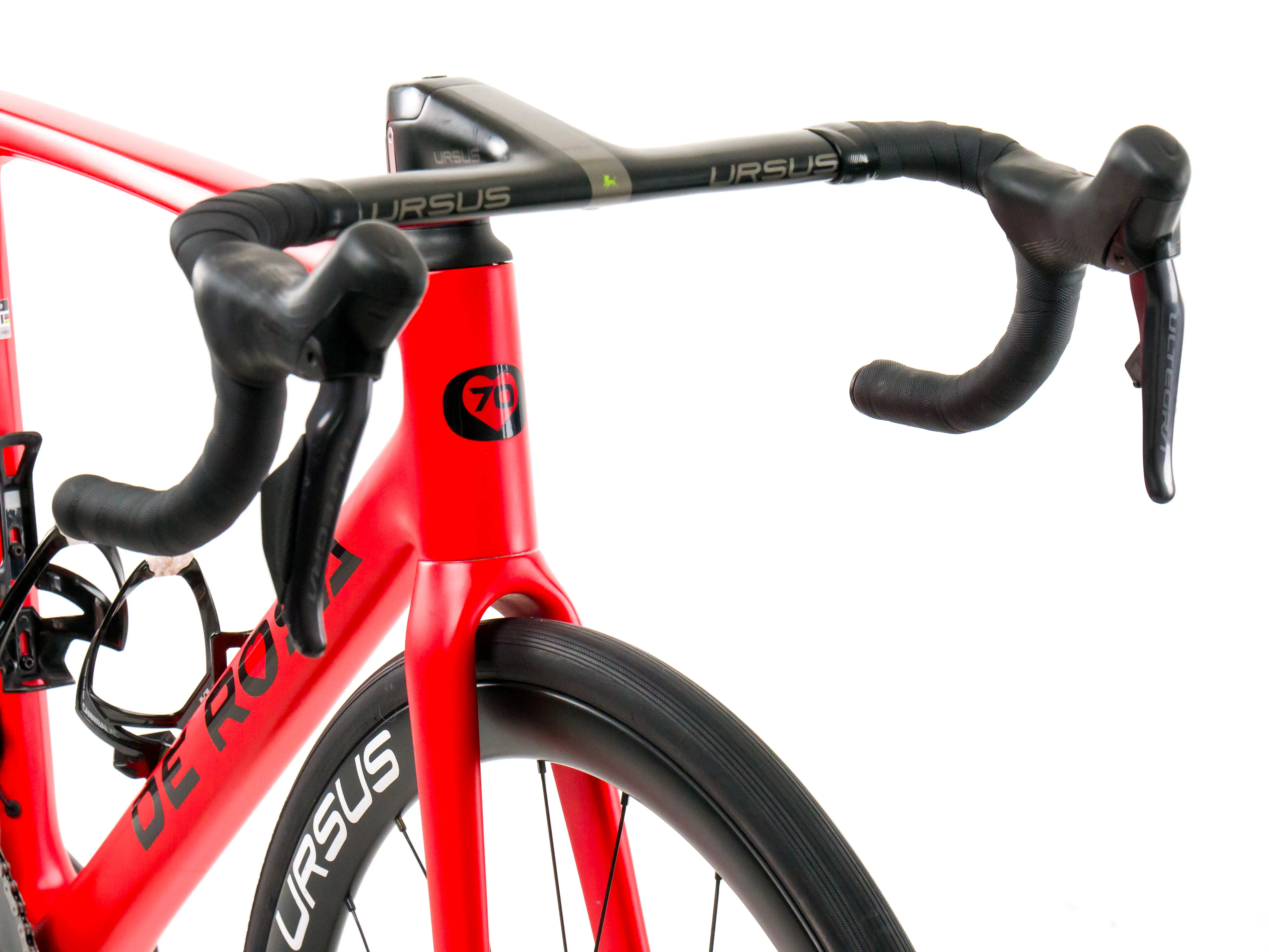 De Rosa 70 2024 Team Bingoal WB  size 48 Shimano Ultegra R8170 Di2 2x12sp