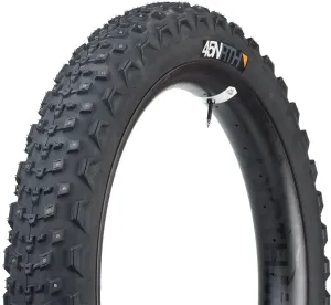 Dillinger 4 Tire - 27.5 x 4.0 Tubeless Folding BLK 60 TPI 168 Carbide Steel Studs