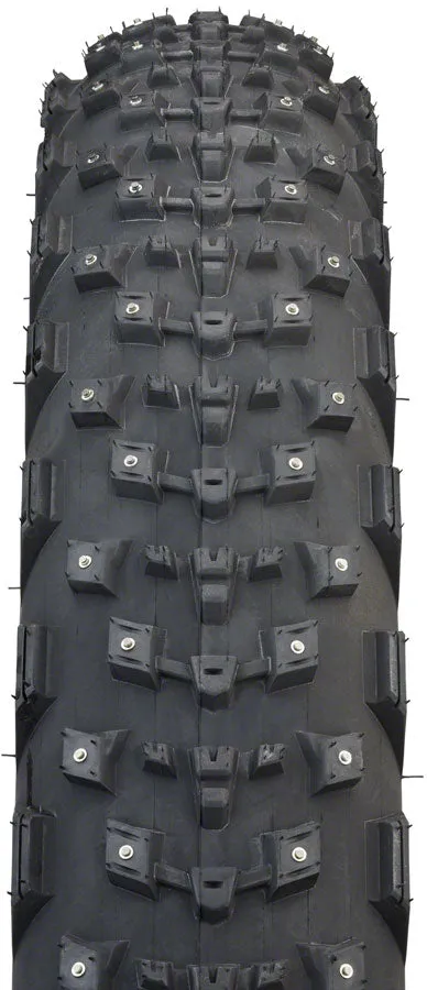 Dillinger 4 Tire - 27.5 x 4.0 Tubeless Folding BLK 60 TPI 168 Carbide Steel Studs