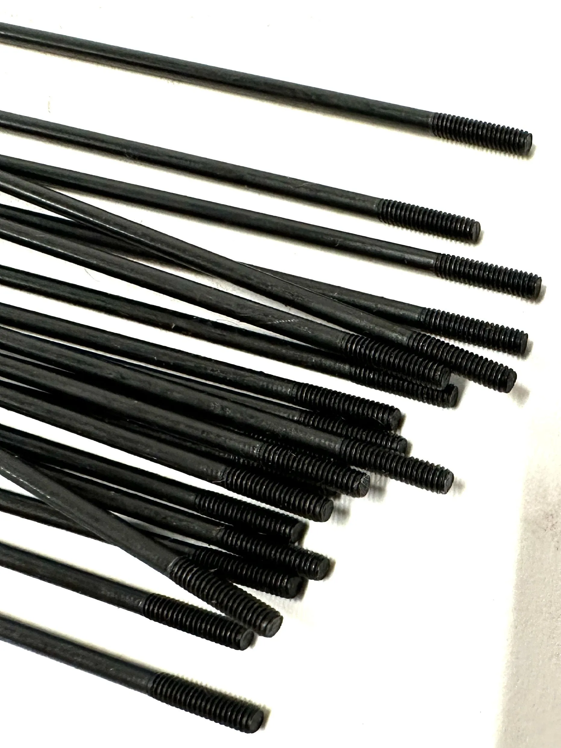 DT SWISS Champion Round Black Spokes Black J-bend 2.0 mm 259mm 100/Count Bulk