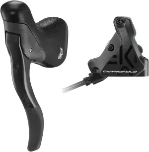 EKAR GT Ergopower Brake Lever Disc Brake Caliper - Left/Front For 1x 13-Speed 140mm Flat Mount Hydraulic Caliper BLK