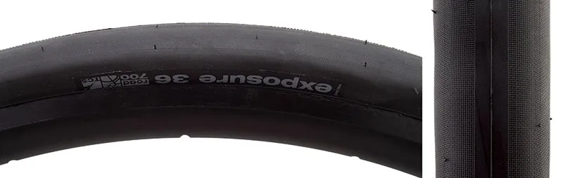 Exposure Tire - 700 x 36 TCS Tubeless Folding Black