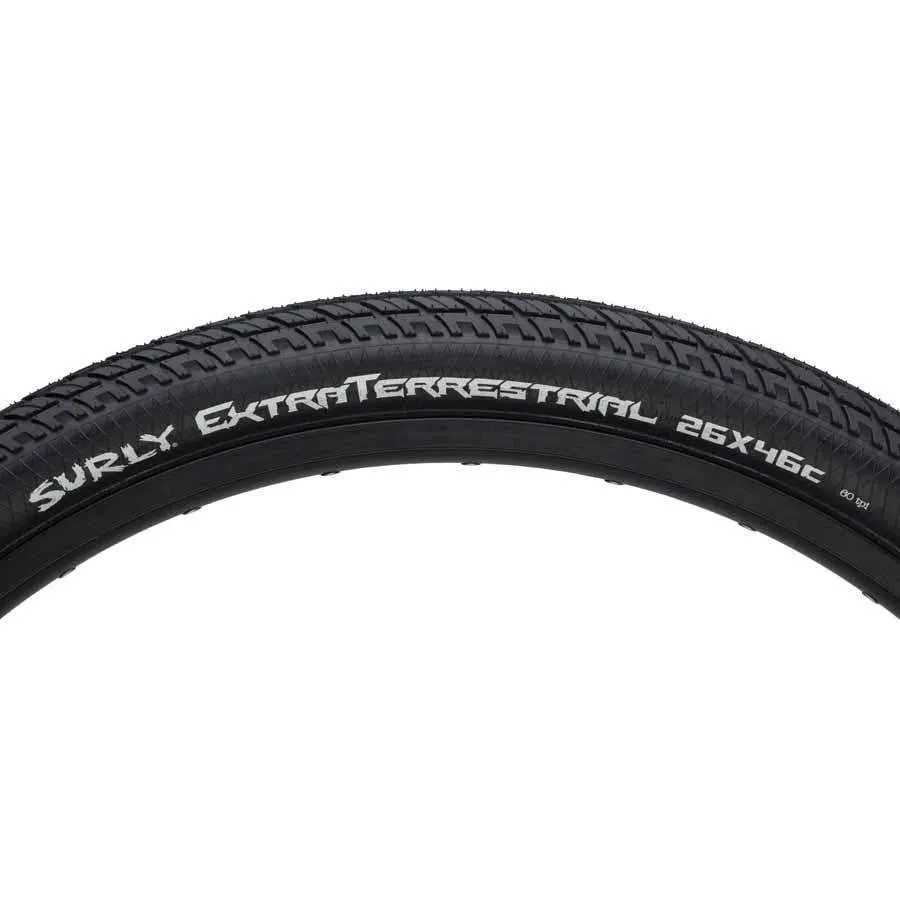 ExtraTerrestrial Tire - 26 x 46c Tubeless Folding Black 60tpi