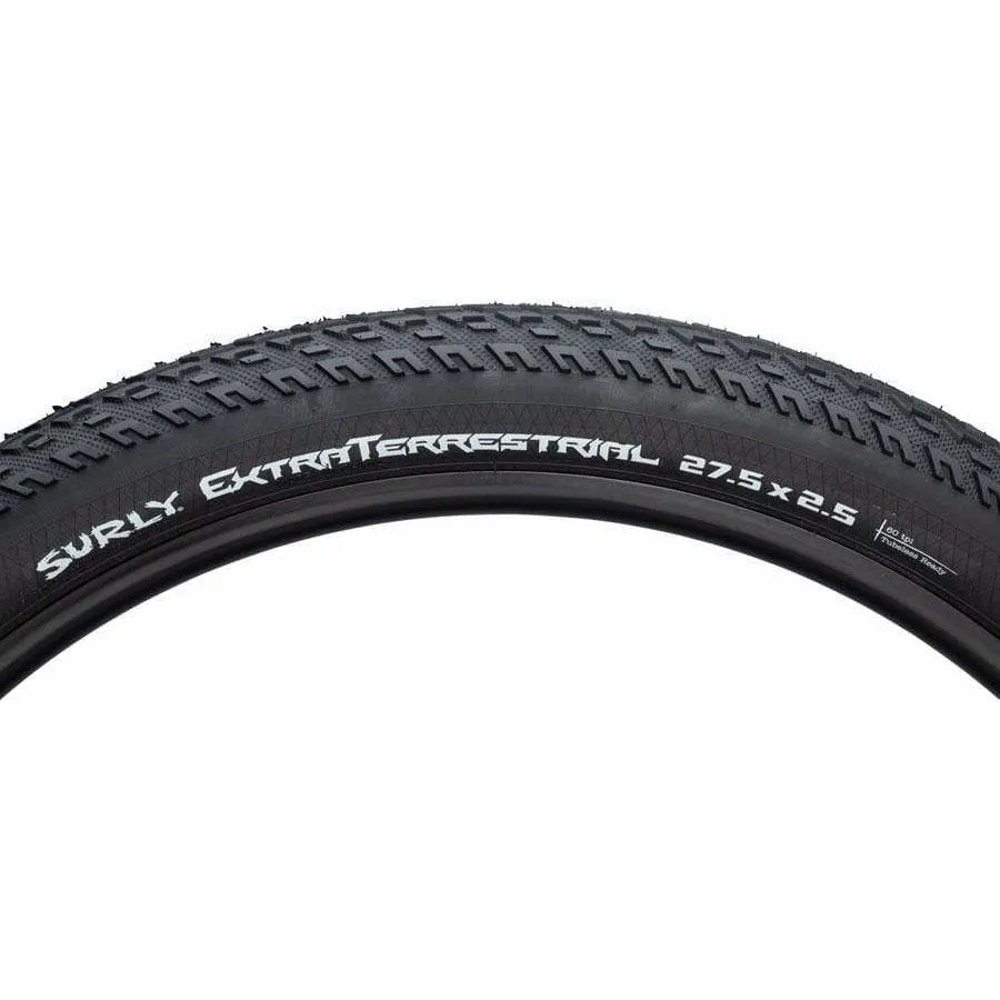ExtraTerrestrial Tire - 27.5 x 2.5 Tubeless Folding Black 60tpi