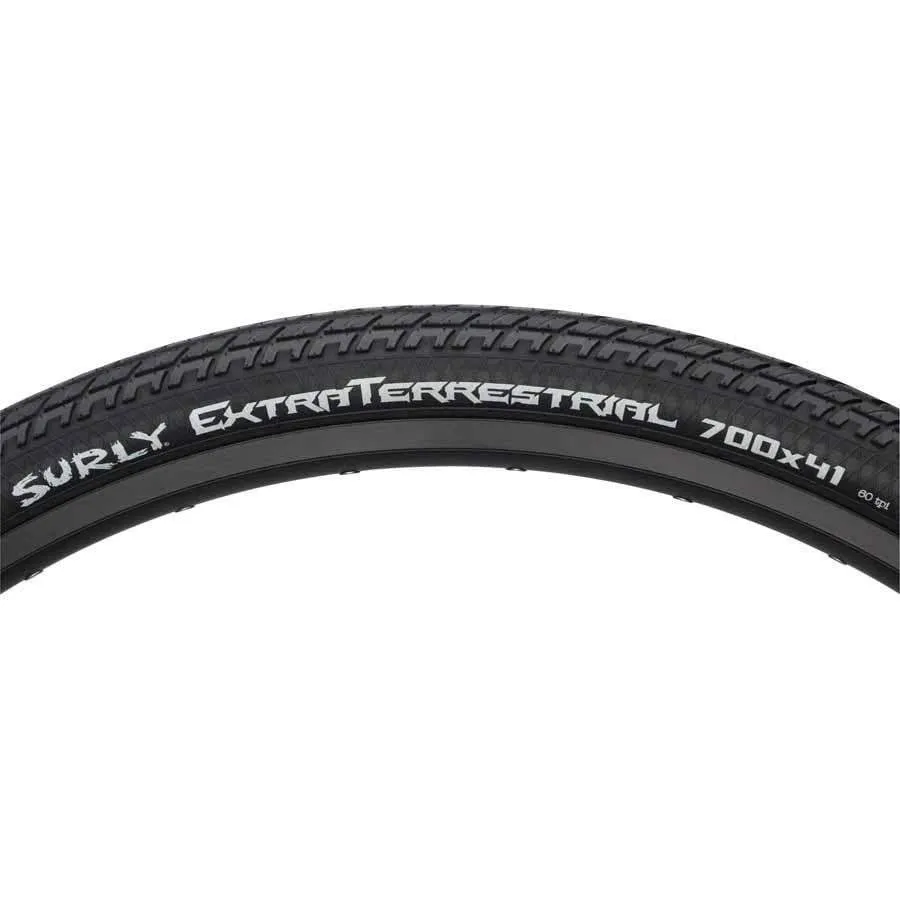 ExtraTerrestrial Tire - 700 x 41 Tubeless Folding Black 60tpi