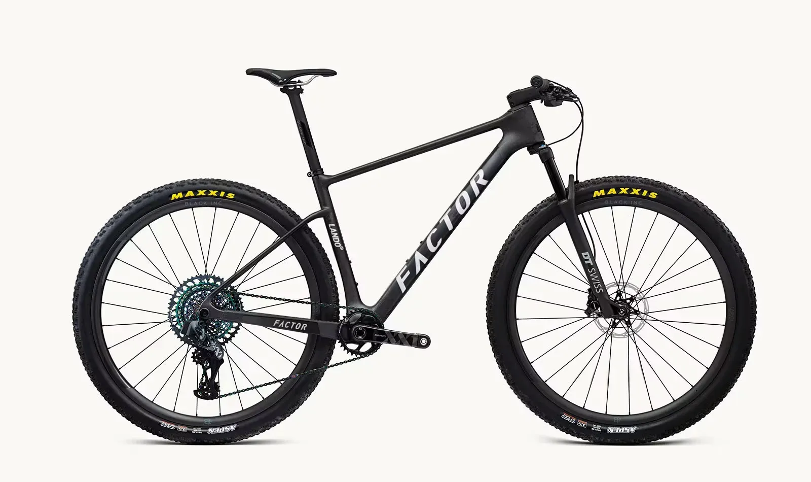 Factor Lando HT 2024 - Sram GX Eagle AXS 1x12sp - Miche 966 SP