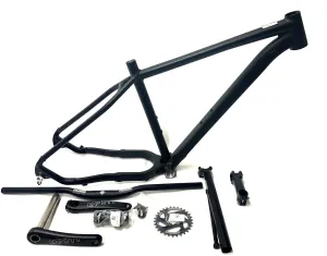 FAT Bike 16" Frame 26" 197mm Thru Axle Disc   Cranks   BB   Handlebar   Stem