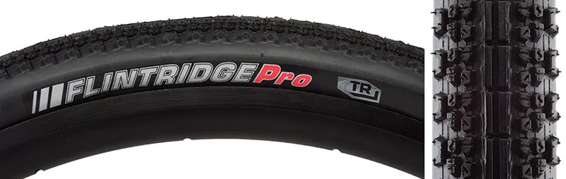 Flintridge Pro Tire - 700 x 35 Tubeless Folding Black 120tpi