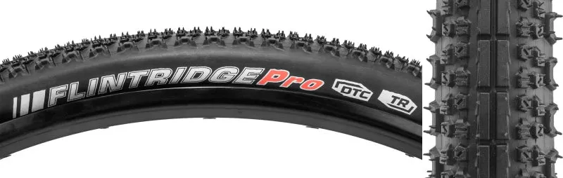 Flintridge Pro Tire - 700 x 45 Tubeless Folding Black