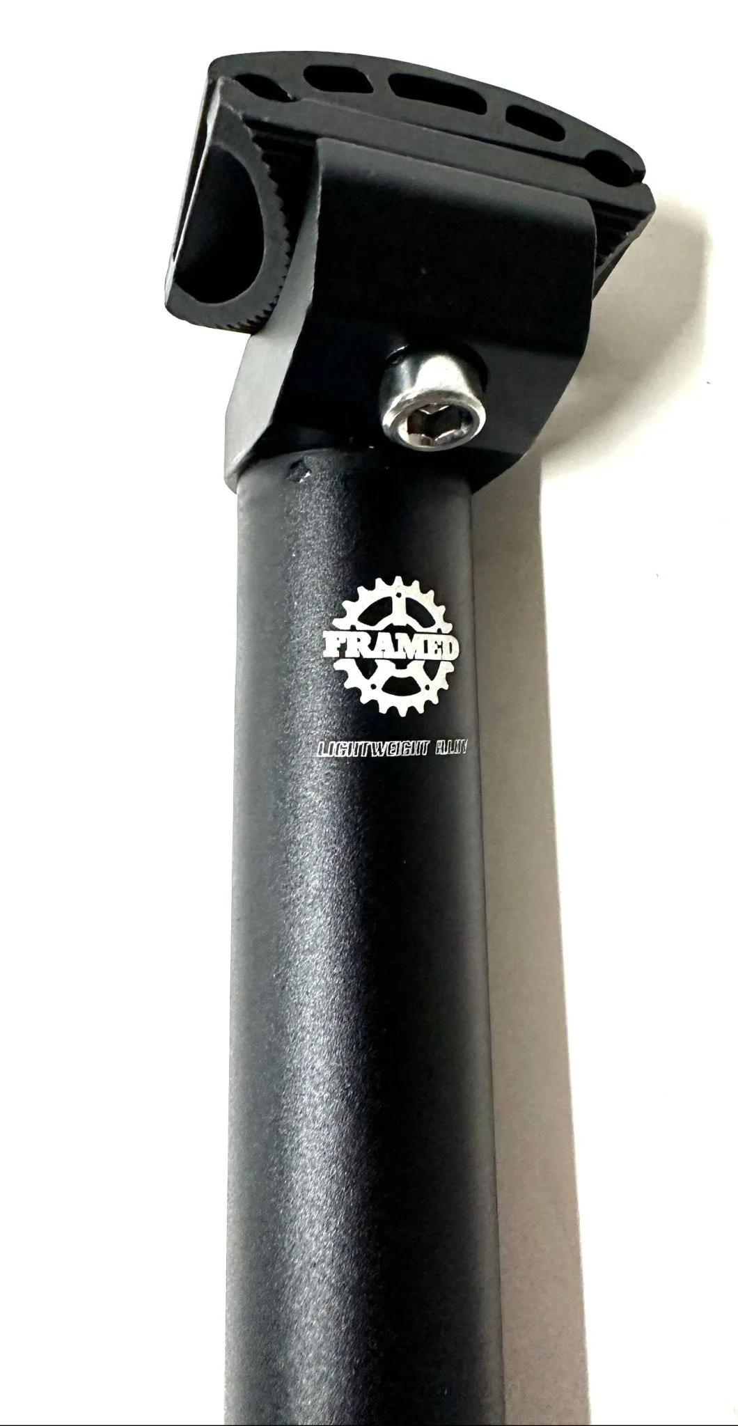 FRAMED Lightweight Alloy MTB Road Bike Seatpost 30.9mm X 400mm Black NEW