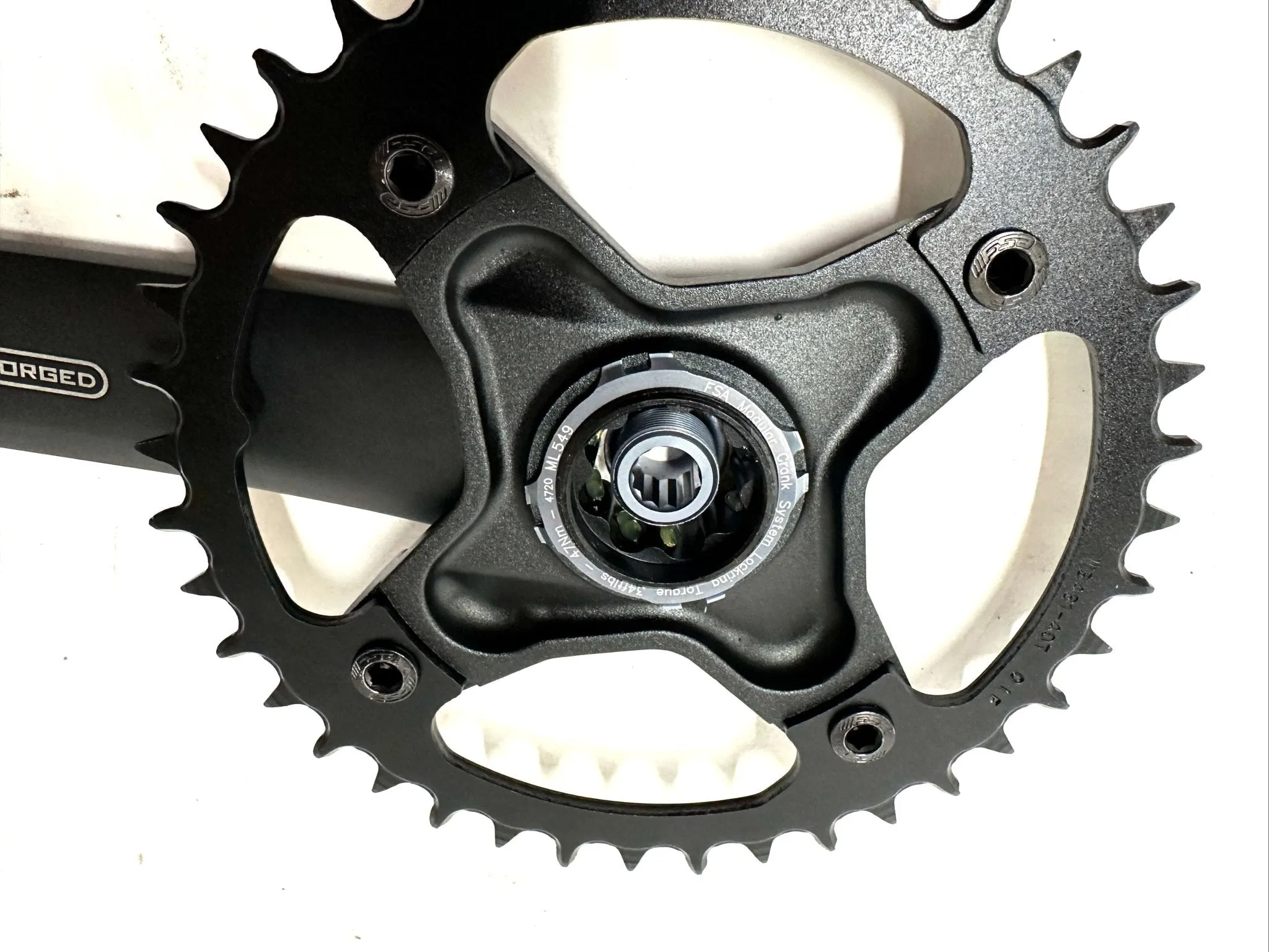 FSA Energy AGX  1X Modular 386EVO Gravel Crankset 172.5mm 11-Speed 40t New