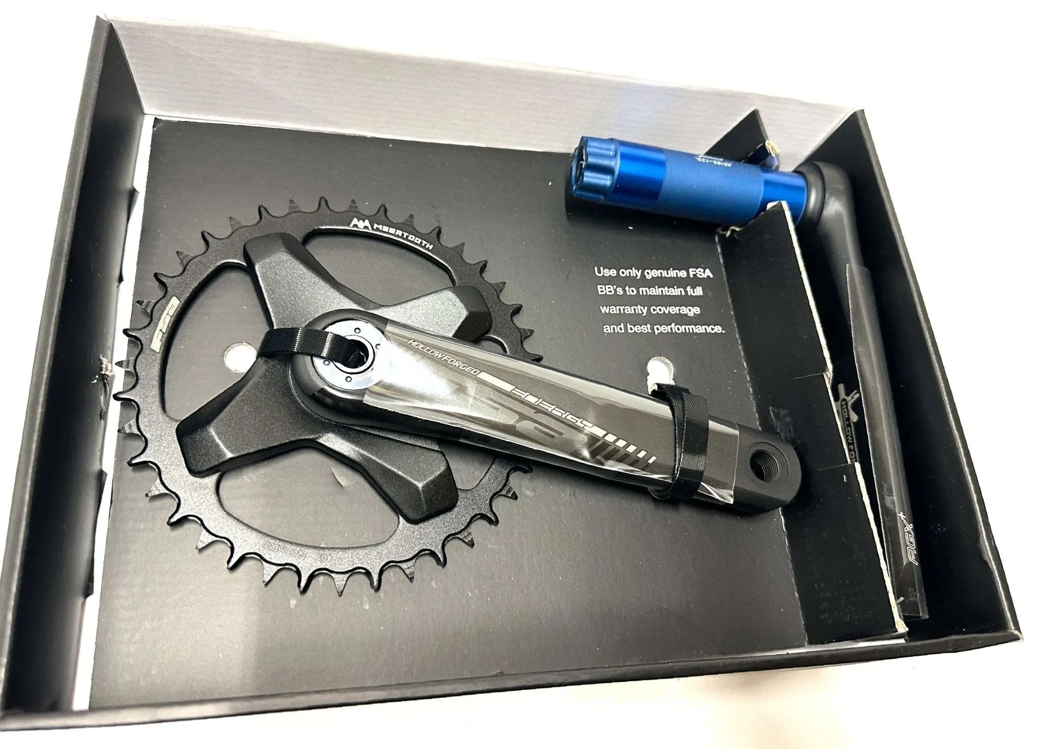 FSA Energy AGX  1X Modular 386EVO Gravel Crankset 172.5mm 11-Speed 40t New