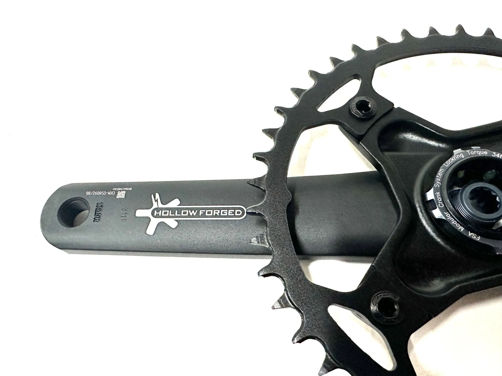 FSA Energy AGX  1X Modular 386EVO Gravel Crankset 172.5mm 11-Speed 44t New