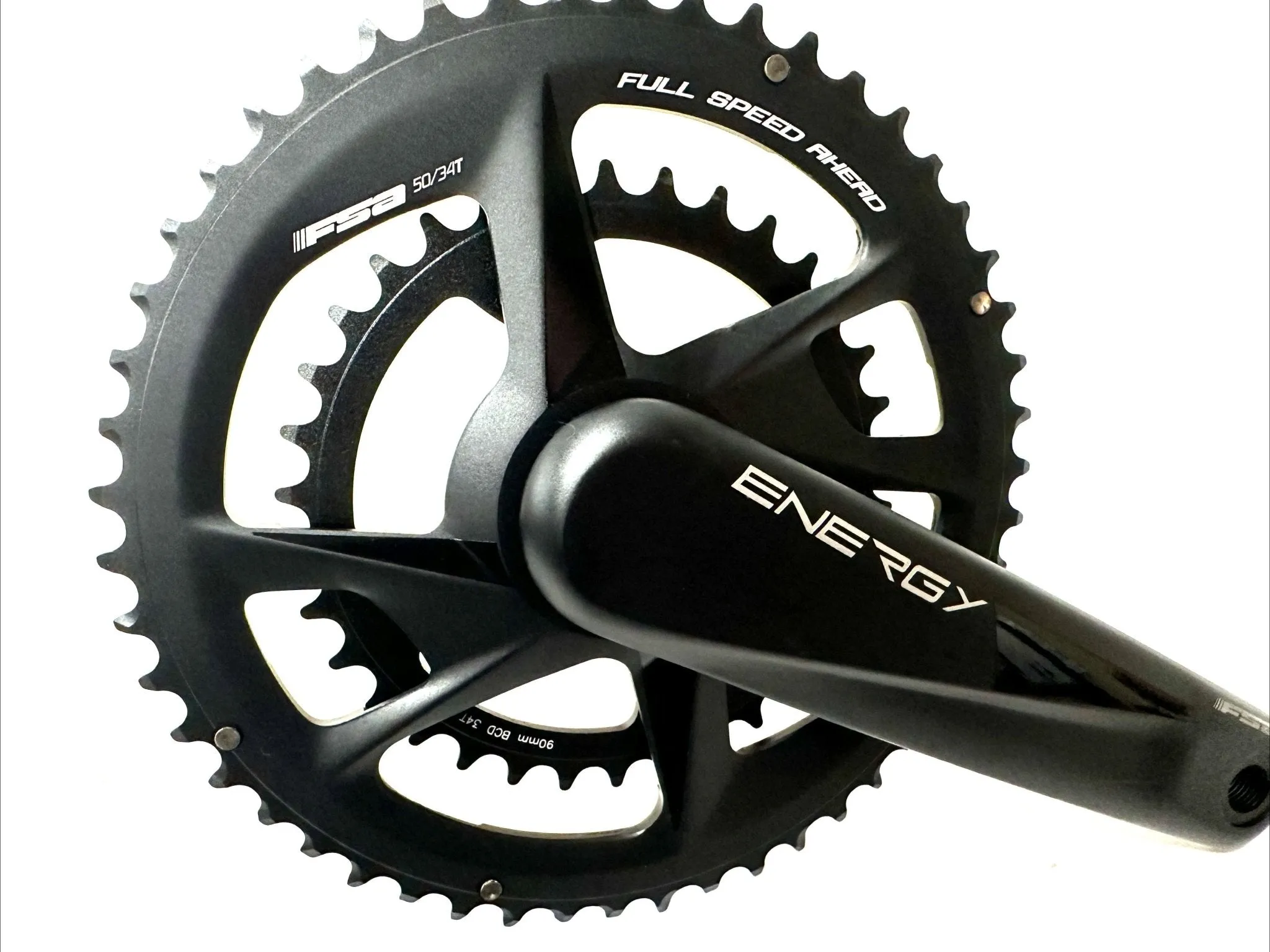 FSA Energy Modular BB386EVO Road Gravel Crankset 175mm 9/10/11/12  50/34t  New