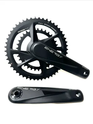 FSA Energy Modular BB386EVO Road Gravel Crankset 175mm 9/10/11/12  50/34t  New