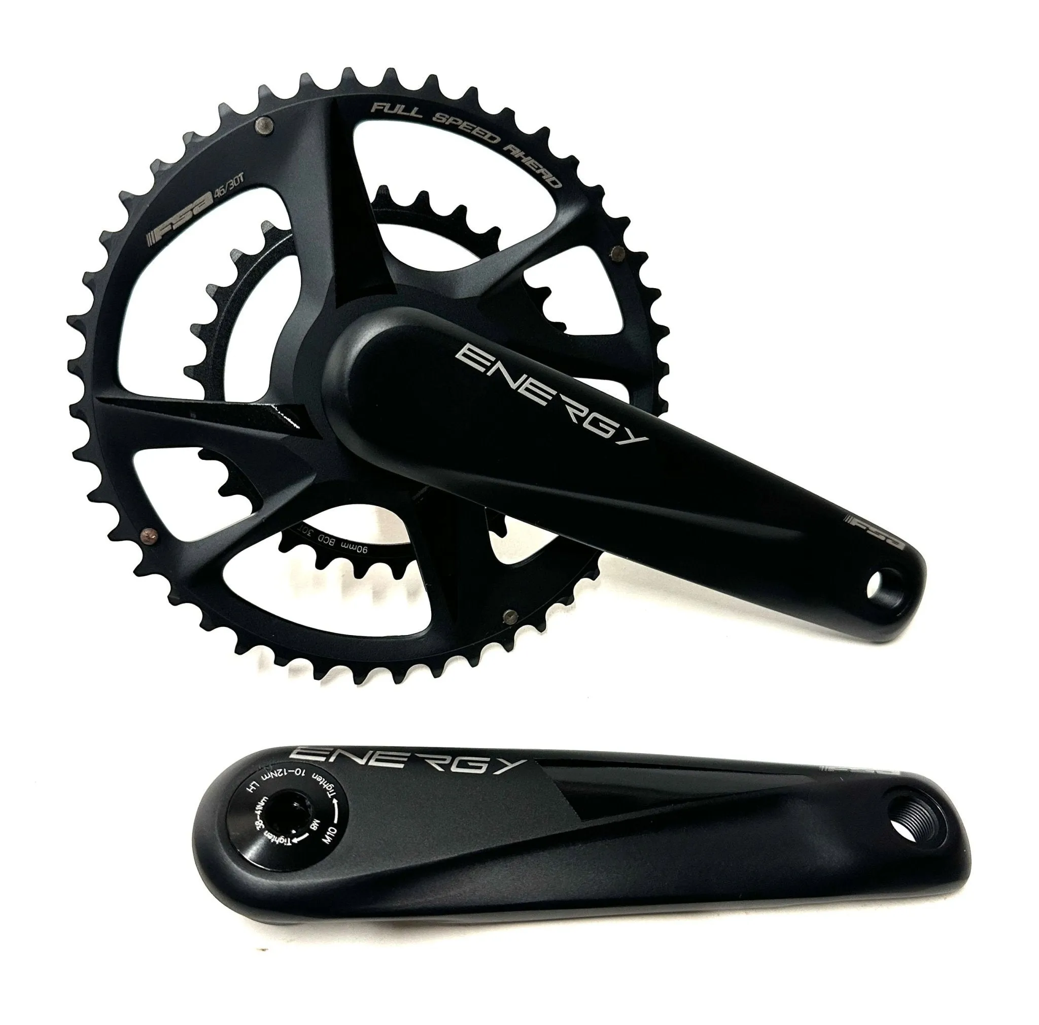 FSA Energy Modular Road Gravel Crankset 175mm 386EVO 11/12-Speed, 46/30t,  New