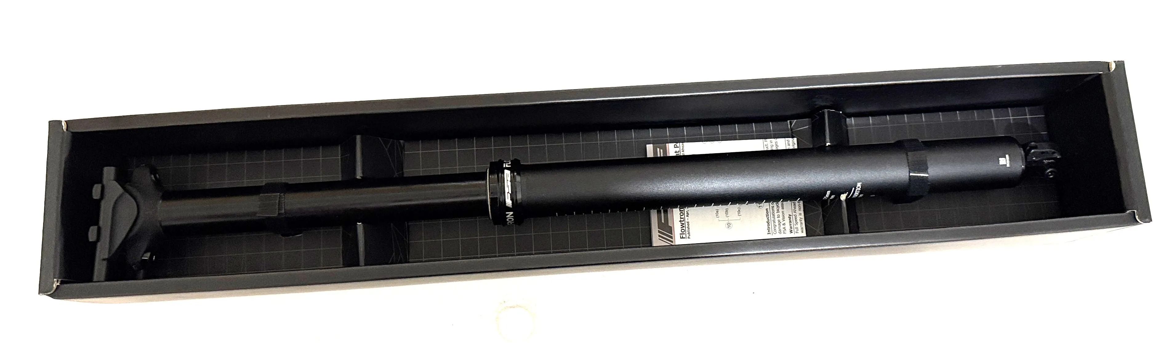 FSA FLOWTRON MTB DROPPER SEATPOST 30.9mm 175mm Travel Flat Bar Remote New in Box
