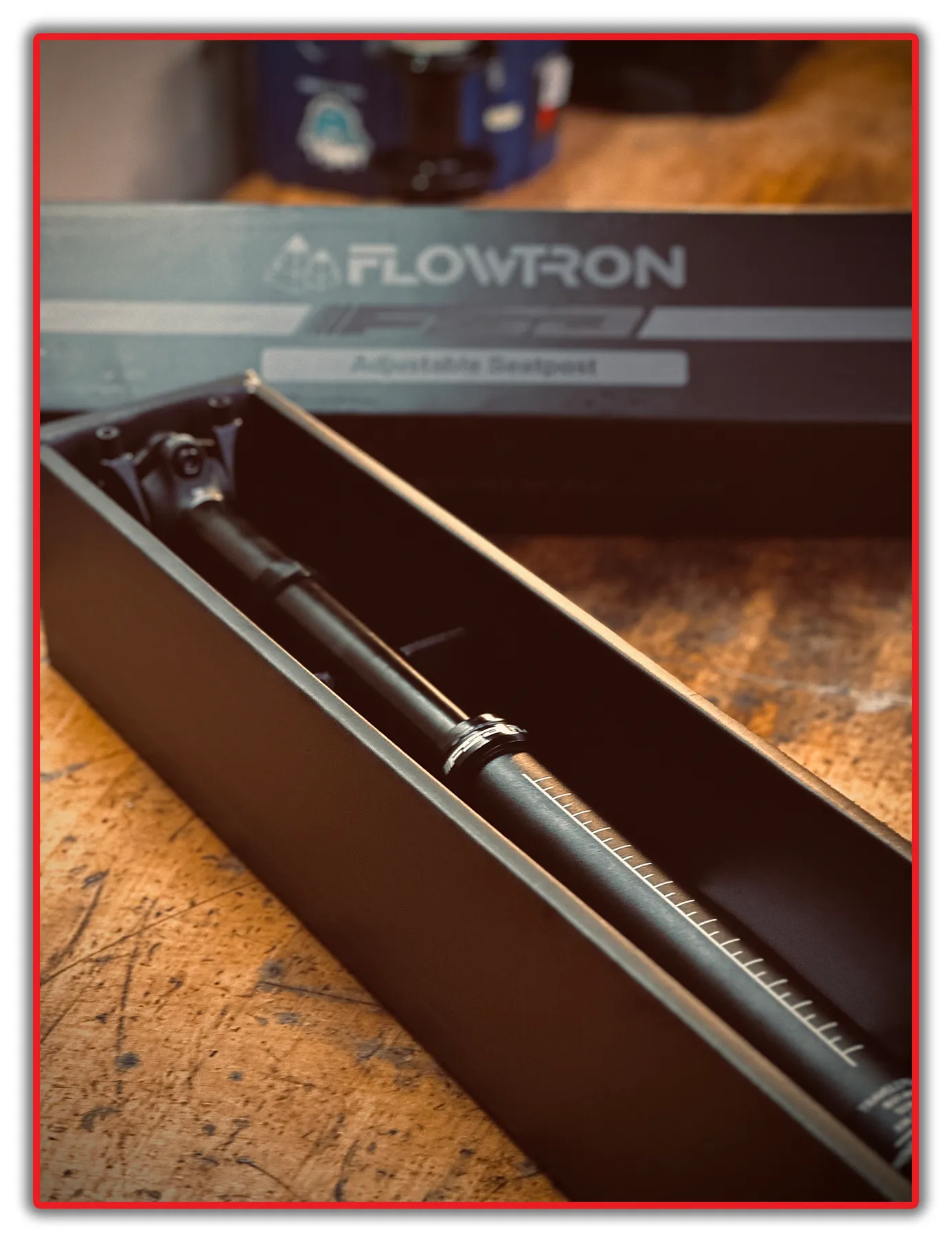 FSA FLOWTRON MTB DROPPER SEATPOST 31.6mm 175mm Travel Flat Bar Remote New in Box