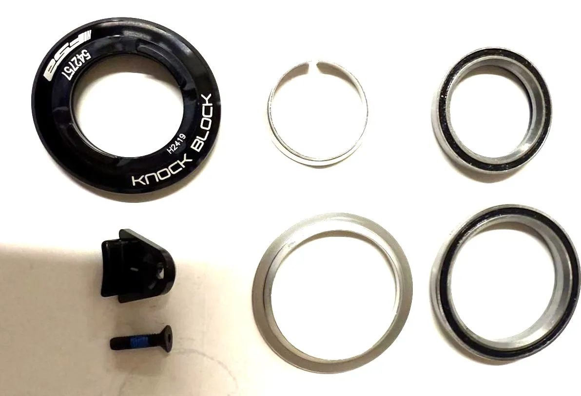 FSA IS-2-HBS Headset Assembly for TREK Knock Block Tapered 1-1/8" Black