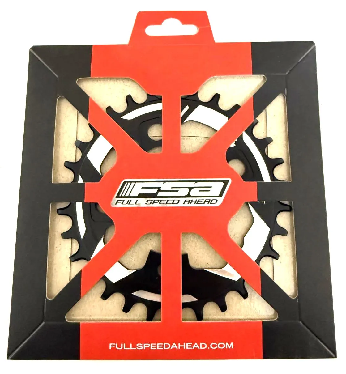 FSA K-FORCE ABS MEGATOOTH MTB Chainring 30T BCD76 4-Bolt 10-11 Speed WB333 Black