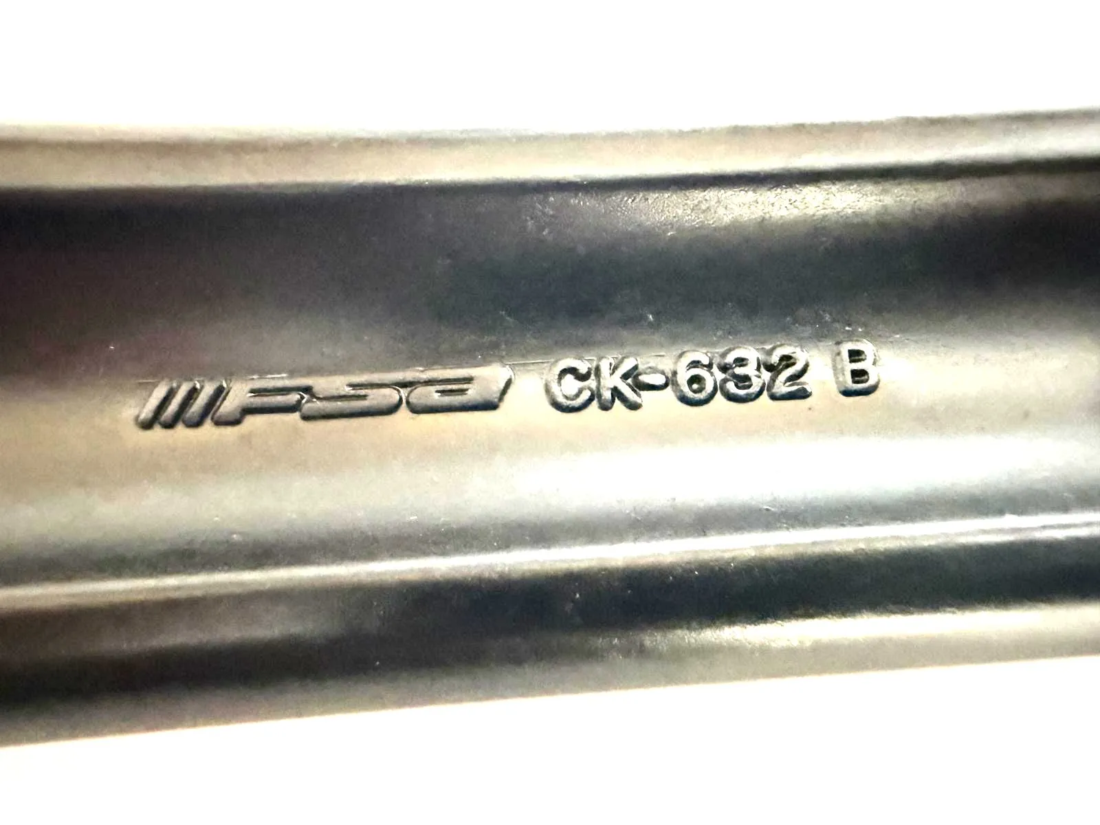 FSA Metropolis E Bike ISIS Alloy Crankarm Armset Polished Black 172.5mm CK-632 B