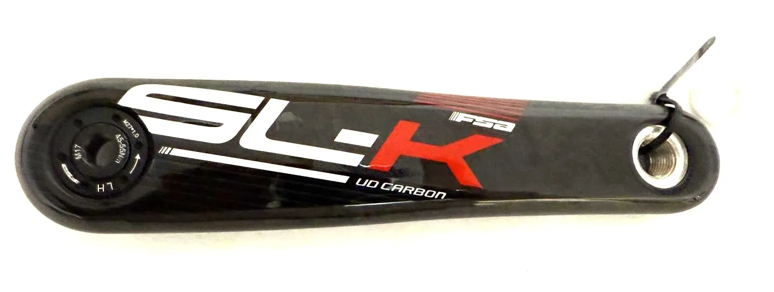 FSA SL-K MTB MegaExo Left 170mm Carbon Crankarm Crank Arm Red Black CK-9052 New