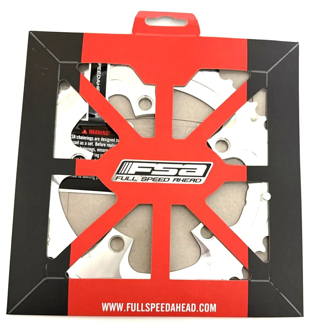 FSA SL-K Super Road Chainring BCD110 46 tooth Alloy Silver N10/11 WA448 New