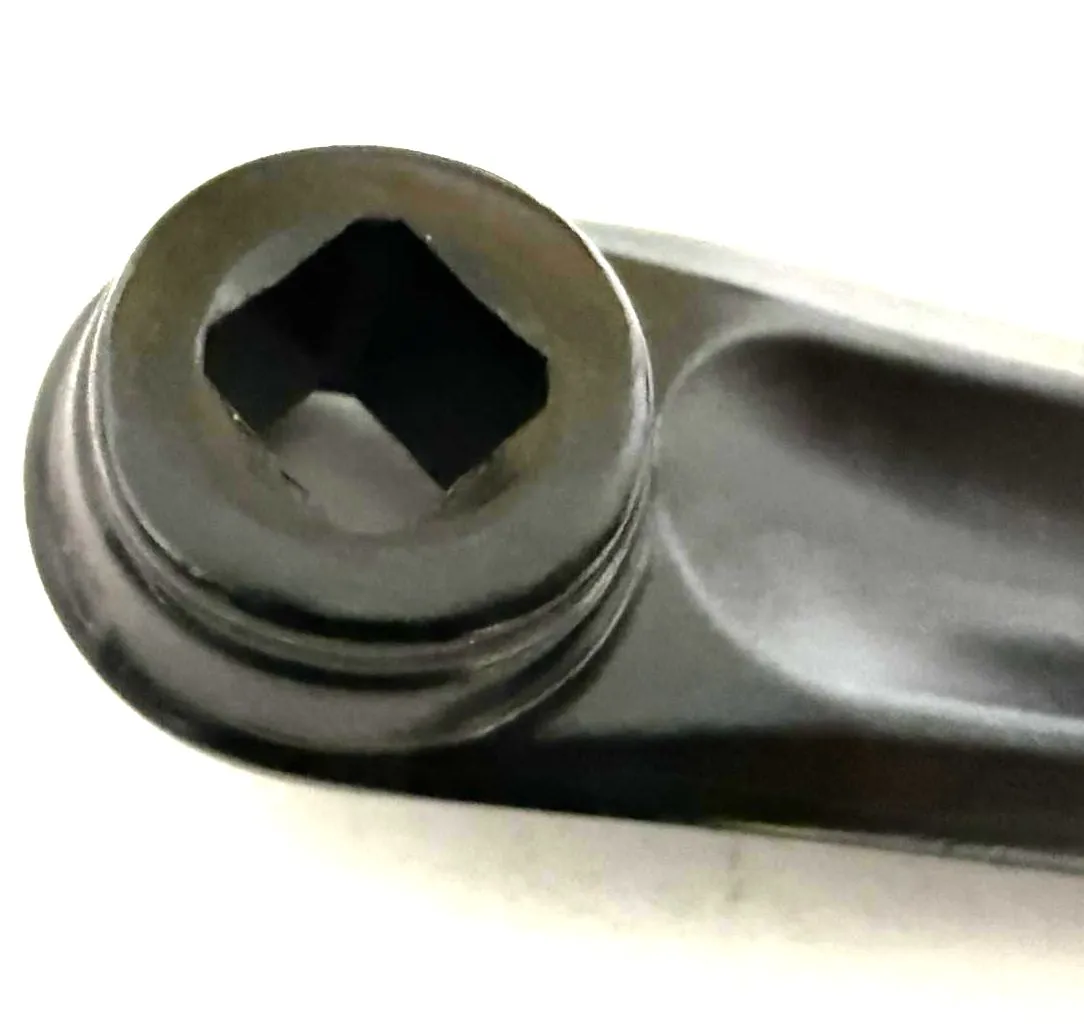 FSA Vero Left 170mm Alloy JIS Tapered Spindle Crankarm Crank Arm Black CK-602