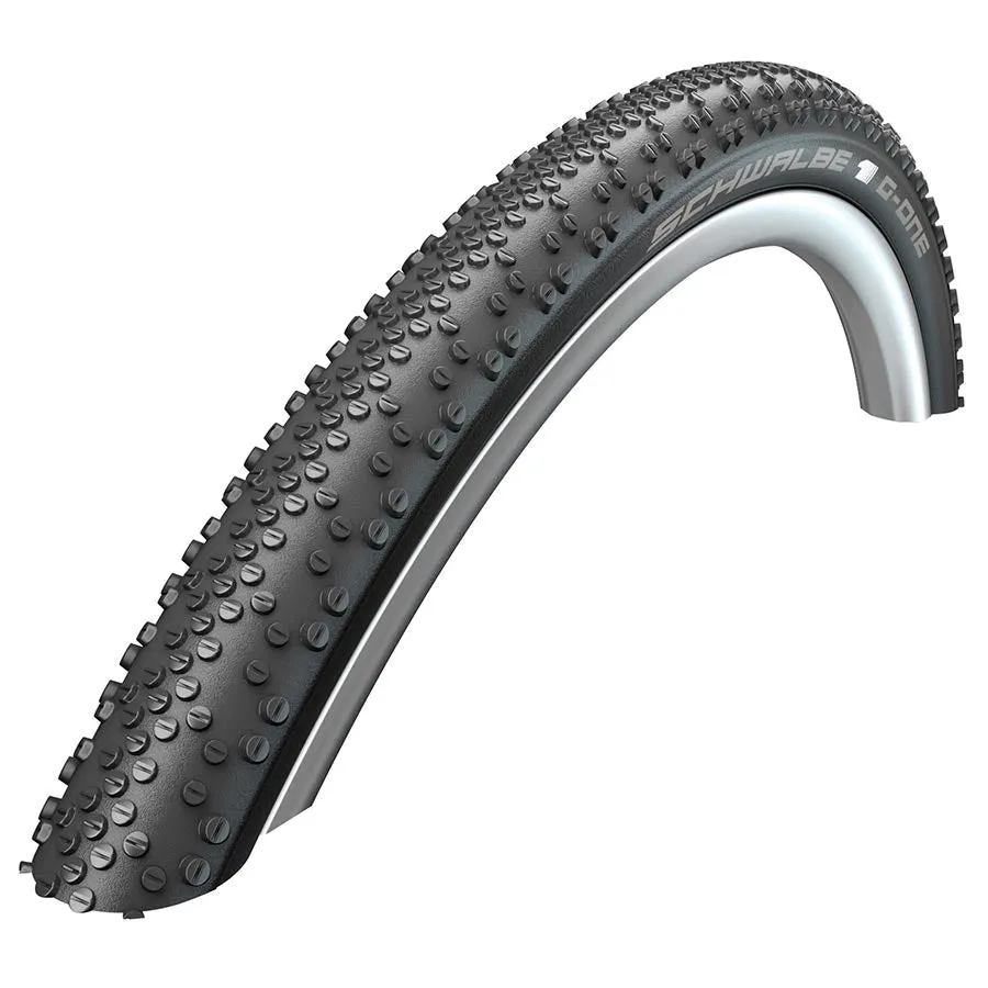 G-One Bite Gravel Tire 27.5x2.10 Folding Tubeless Ready OneStar MicroSkin 67TPI Black
